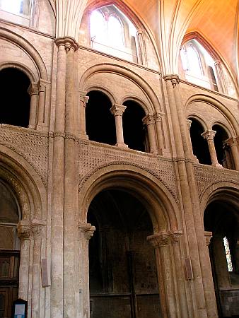 Christchurch  - Clerestory and Triforium